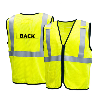 Pyramex RVZ52FR Type R Class 2 High-Vis Flame Resistant Mesh Safety Vest