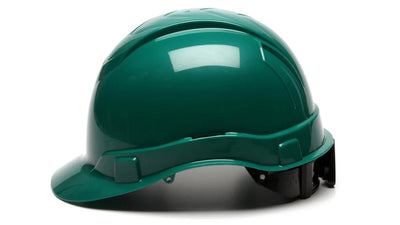 Pyramex Ridgeline Cap Style Hard Hat - 4/6-Point Ratchet Suspension