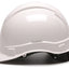 Pyramex Ridgeline Cap Style Hard Hat - 4/6-Point Ratchet Suspension