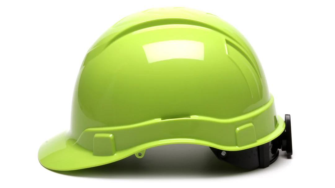 Pyramex Ridgeline Cap Style Hard Hat - 4/6-Point Ratchet Suspension