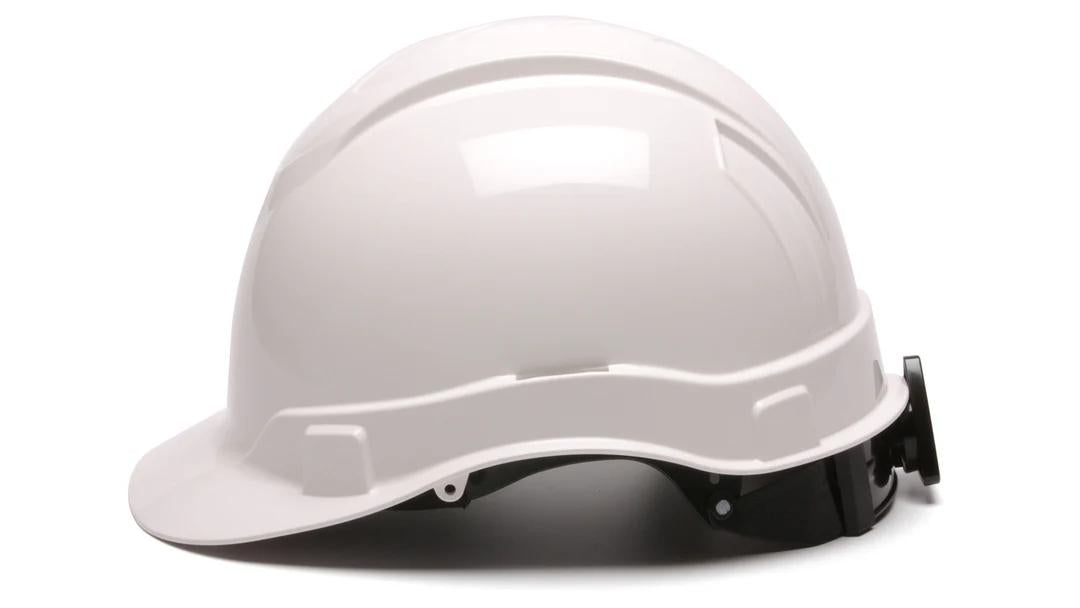 Pyramex Ridgeline Cap Style Hard Hat - 4/6-Point Ratchet Suspension