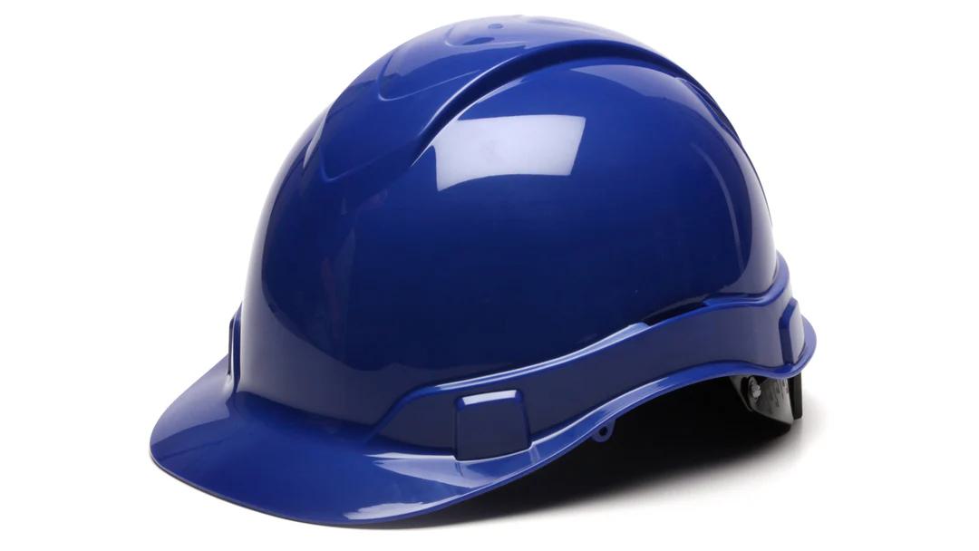 Pyramex Ridgeline Cap Style Hard Hat - 4/6-Point Ratchet Suspension