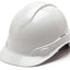 Pyramex Ridgeline Cap Style Hard Hat - 4/6-Point Ratchet Suspension