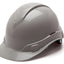 Pyramex Ridgeline Cap Style Hard Hat - 4/6-Point Ratchet Suspension
