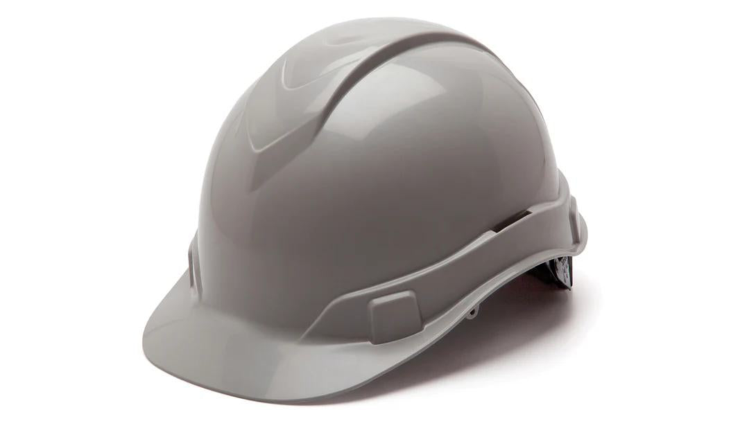 Pyramex Ridgeline Cap Style Hard Hat - 4/6-Point Ratchet Suspension