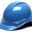 Pyramex Ridgeline Cap Style Hard Hat - 4/6-Point Ratchet Suspension