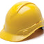 Pyramex Ridgeline Cap Style Hard Hat - 4/6-Point Ratchet Suspension