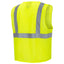 Zip-Up Custom Safety Vest - Hi-Vis Yellow/Green - V1060360U