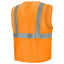 Zip-Up Custom Safety Vest - Hi-Vis Yellow/Green - V1060360U