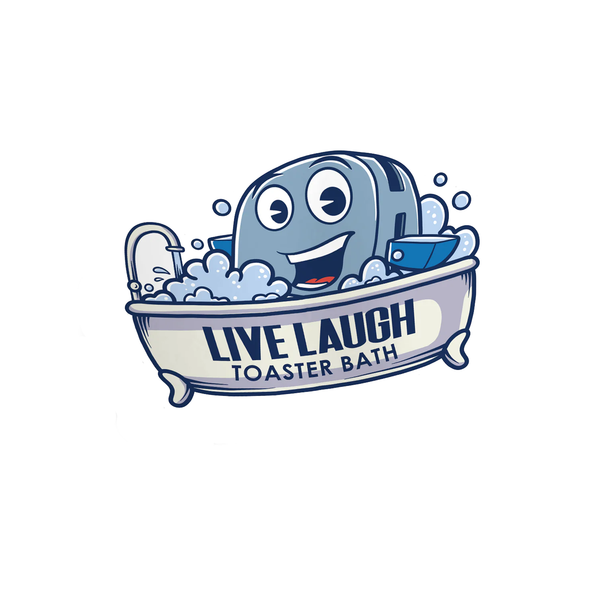 Toaster Bath Icon Toaster Bath - Hard Hat Decal – Custom Safety USA