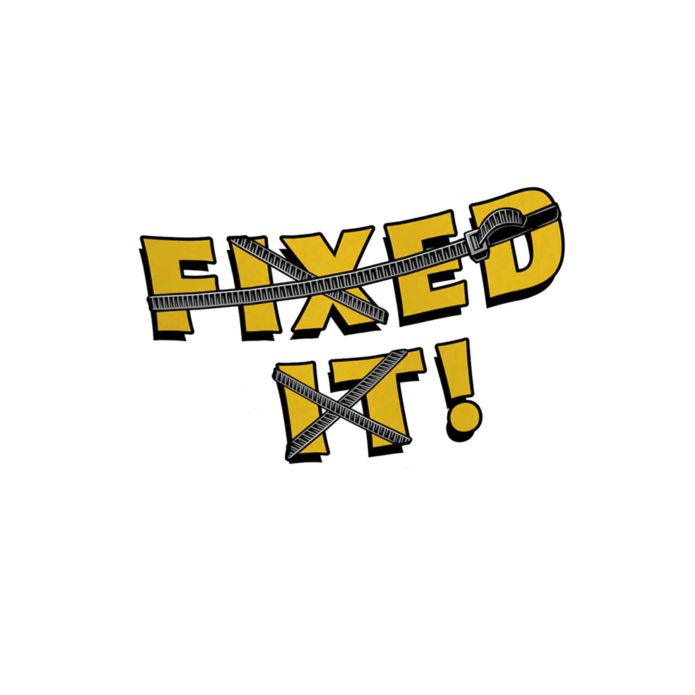 FIXED IT! - Hard Hat Decal – Custom Safety USA