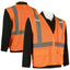 Class 2 Type R Hi-Vis Yellow Self Extinguishing Custom Safety Vest